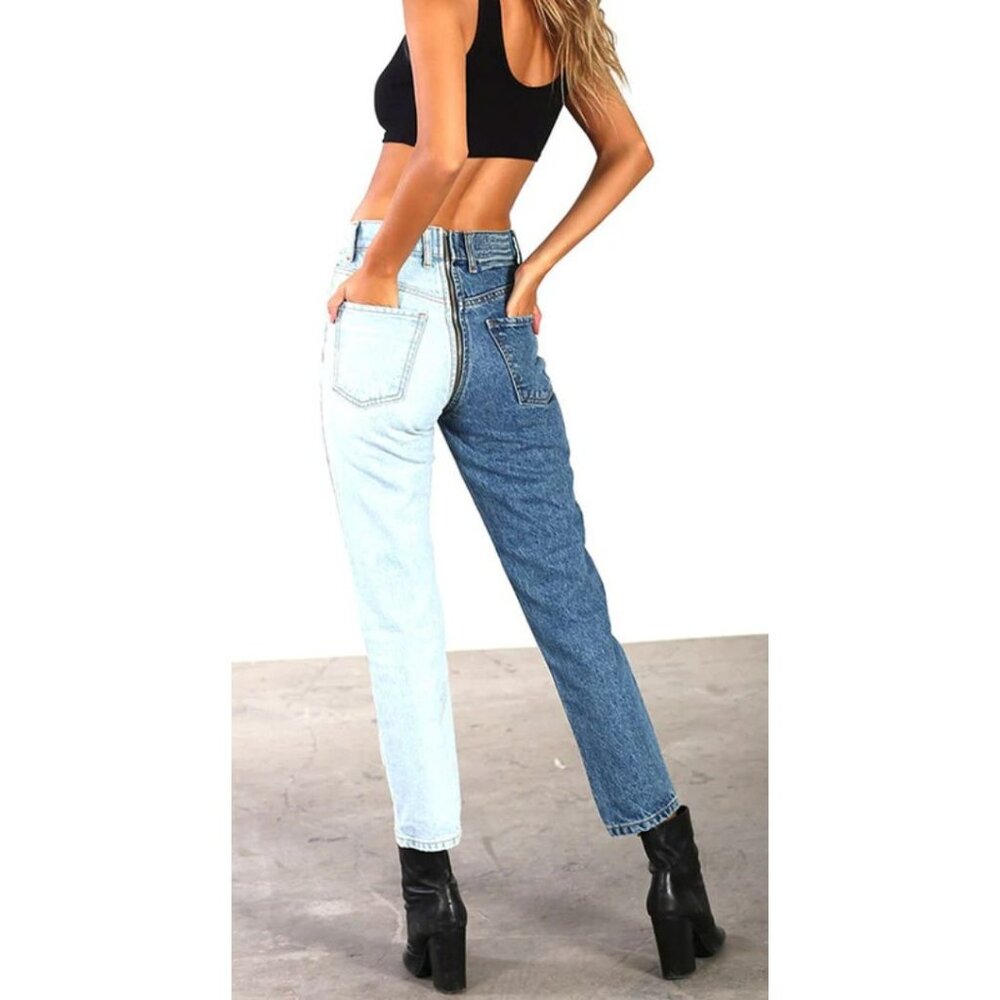 NWT REVICE Yin Yang Crop Tokyo Wash Jeans-sz 29 - Picture 2 of 11